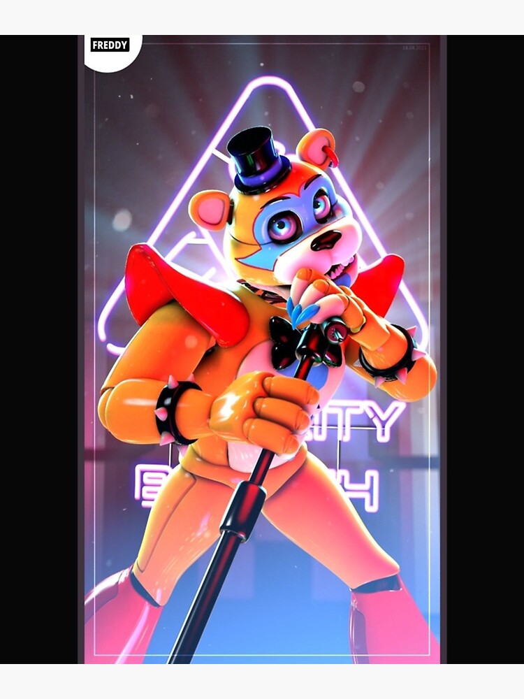 SUN & MOON Figure Five Nights At Freddy’s ANIMATRONICS MEXICAN Security  Breach