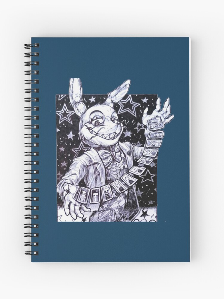 Main Animatronics: FNAF Security Breach Spiral Notebook 