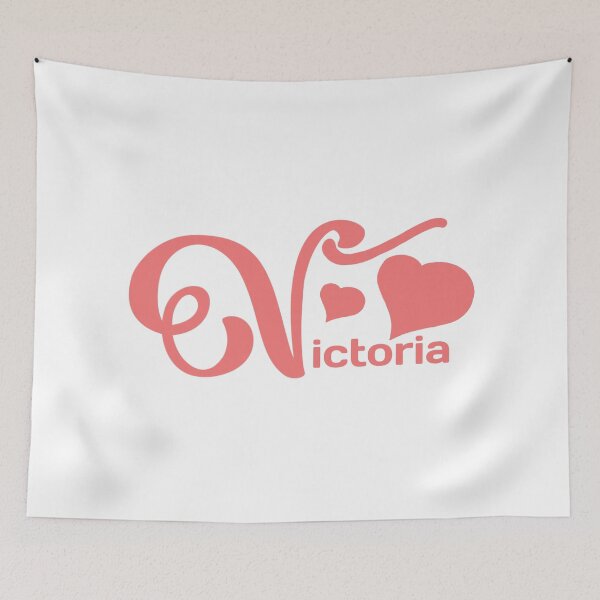Item preview, Victoria name pink designed and sold by vibeno1.