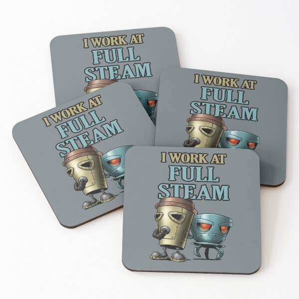 Item preview, I work at full steam designed and sold by Craig Bruyn.