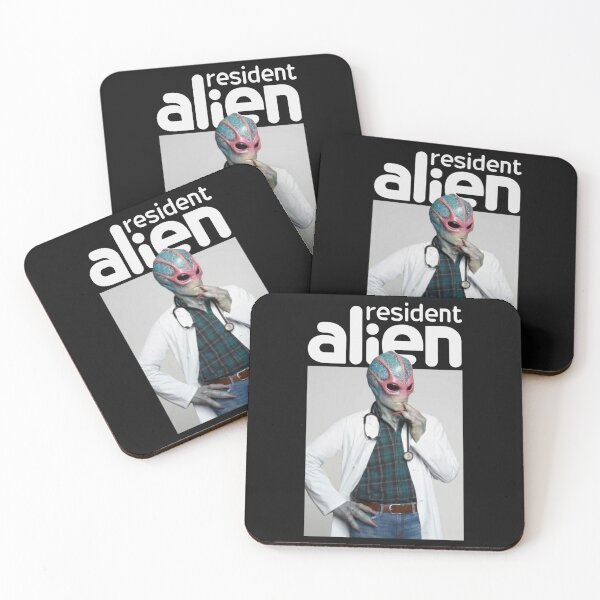 Item preview, RESIDENT ALIEN                   designed and sold by LostWeekendClub.