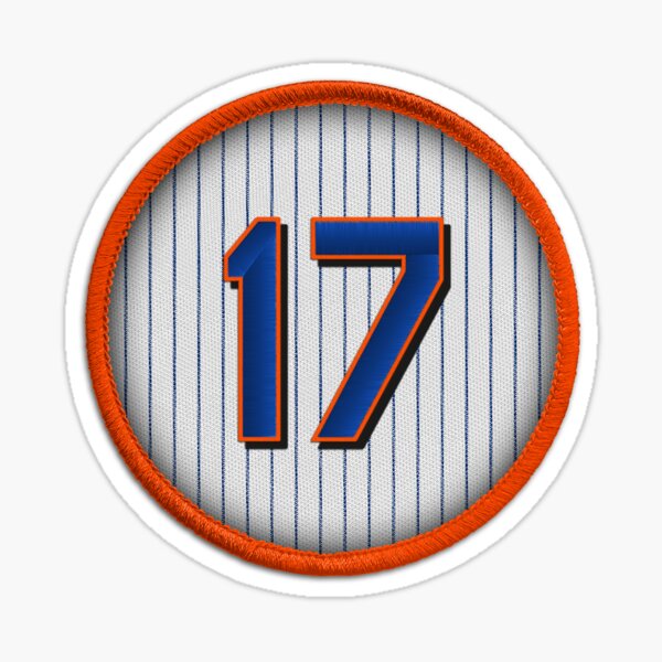 Keith Hernandez Retired Number Sticker New York 17 