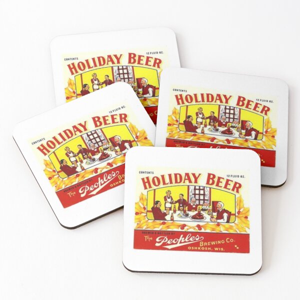 Item preview, Holiday Beer designed and sold by uniquenostalgia.