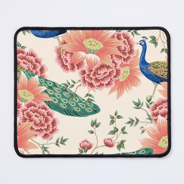 Item preview, Peacock bird lotus floral designed and sold by SweetTea4U.