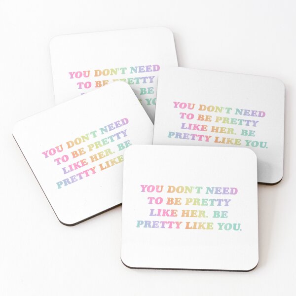 Item preview, You don't need to be pretty like her be pretty like you designed and sold by theaestheticco.