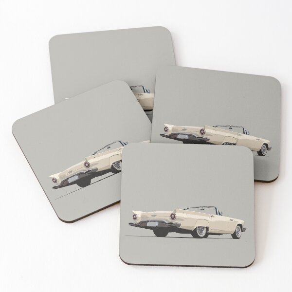Item preview, 1957 Ford Thunderbird - stylized designed and sold by mal-photography.