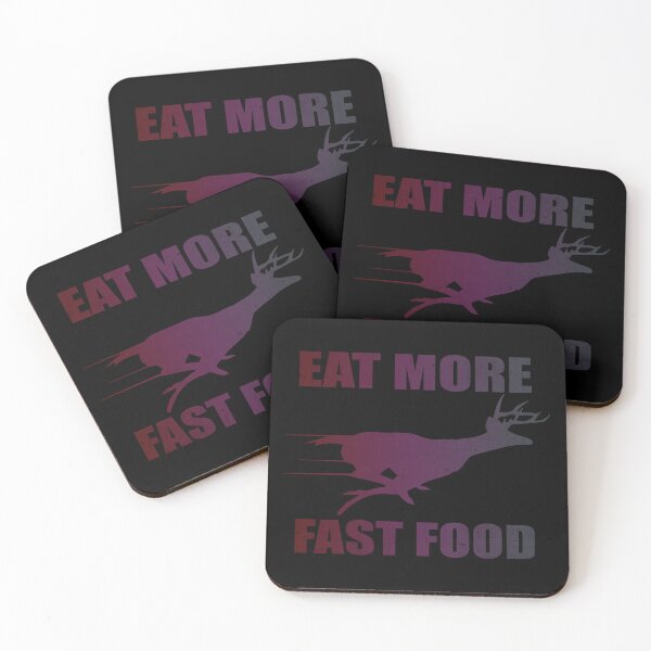 Item preview, Eat More Fast Food - Deer Hunting designed and sold by GalacticAmateur.