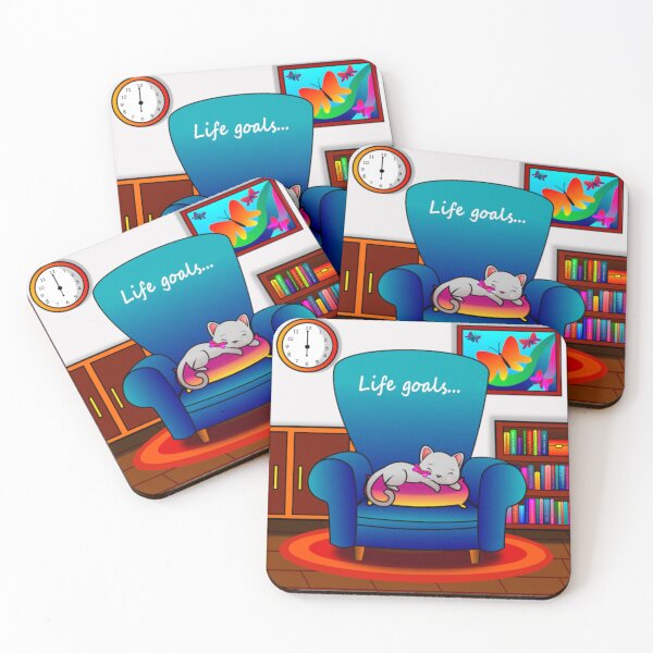 Item preview, Cat Nap Life Goals designed and sold by RivereDimante.
