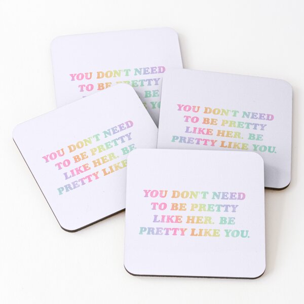 Item preview, You don't need to be pretty like her be pretty like you designed and sold by theaestheticco.