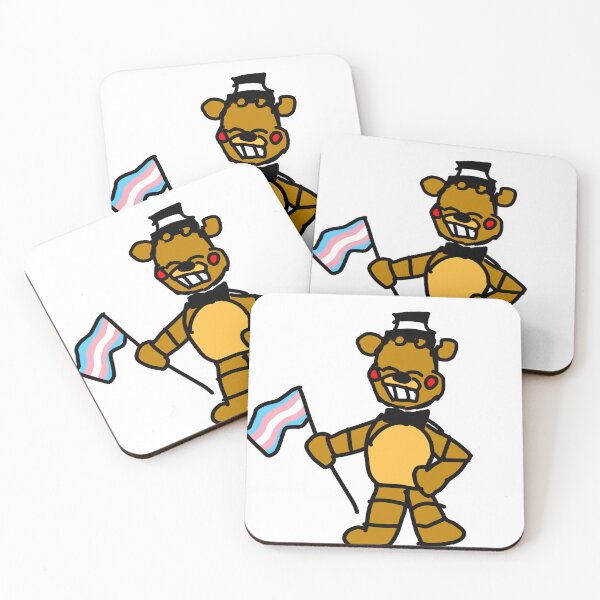 Item preview, Toy Freddy says trans rights designed and sold by jacklegobrr.