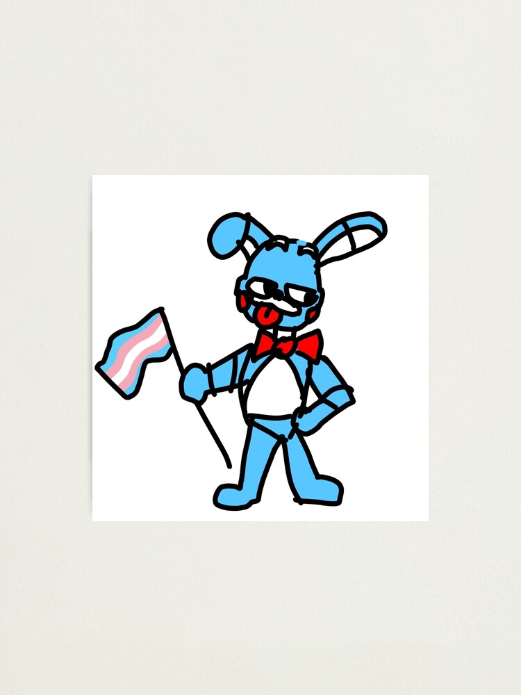 Withered Freddy says trans rights Poster for Sale by jacklegobrr