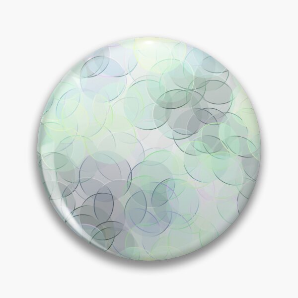 Item preview, Blue and green circles designed and sold by EvaGracesArt.
