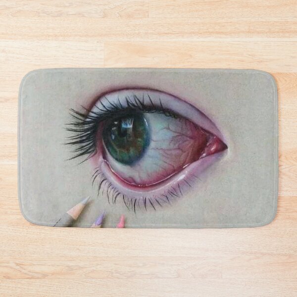 Item preview, Design in 3D Format of an Eye made up by colourful pencils designed and sold by VIVEK KUMAR RAI.