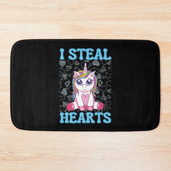 Item preview, I steal hearts, Heart crusher, Magical unicorn Valentine's Day design designed and sold by Auntieck.