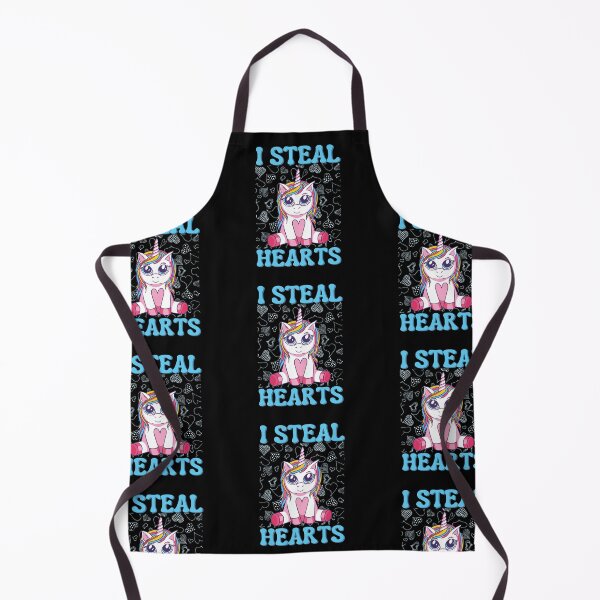 Item preview, I steal hearts, Heart crusher, Magical unicorn Valentine's Day design designed and sold by Auntieck.