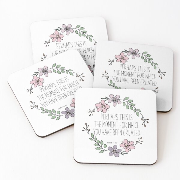 Item preview, Encouraging Bible Verse - Perhaps this is the moment for which you have been created - Ester 4:14 designed and sold by Dguzman04.