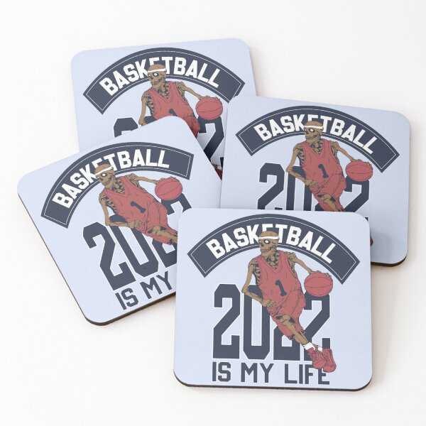 Item preview, Basketball is my life, skeleton, basketball designed and sold by Kaneolivershop.