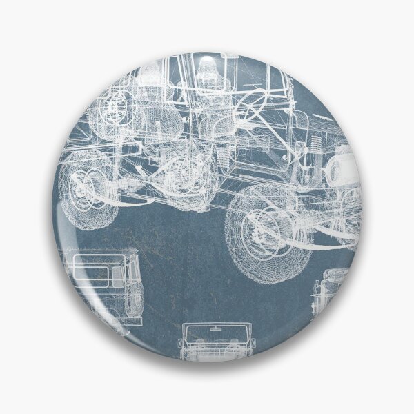 Item preview, Toyota Land Cruiser FJ40 Blueprint Vintage designed and sold by Tomraze.