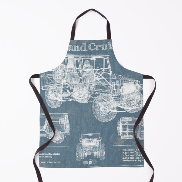 Item preview, Toyota Land Cruiser FJ40 Blueprint Vintage designed and sold by Tomraze.