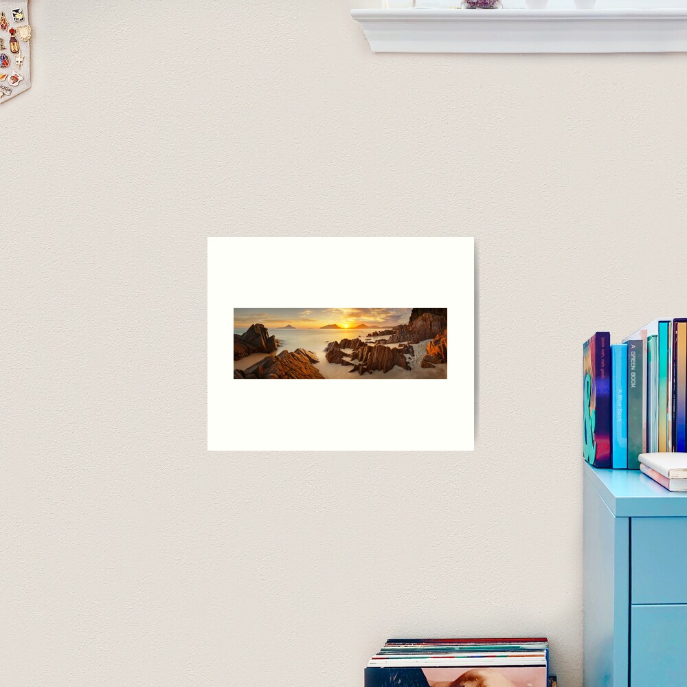 Shoal Bay Sunrise, New South Wales, Australia Art Print