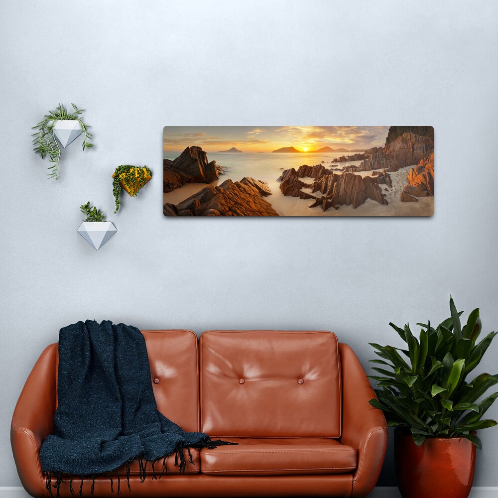 Shoal Bay Sunrise, New South Wales, Australia Metal Print