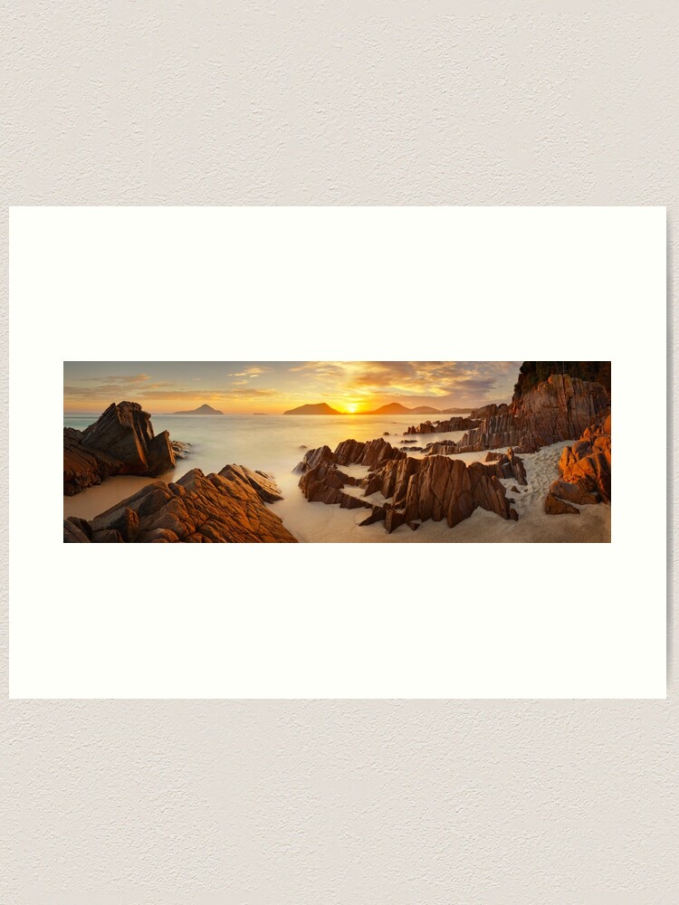 Alternate view of Shoal Bay Sunrise, New South Wales, Australia Art Print