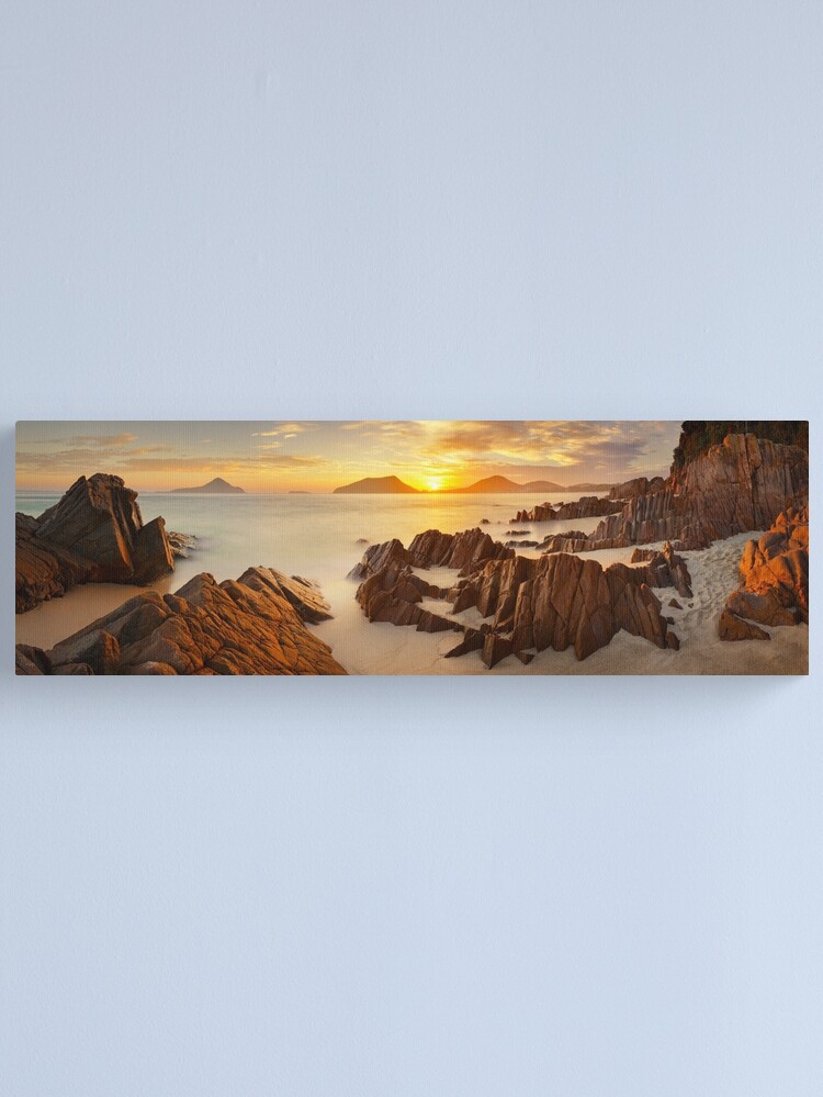 Alternate view of Shoal Bay Sunrise, New South Wales, Australia Canvas Print