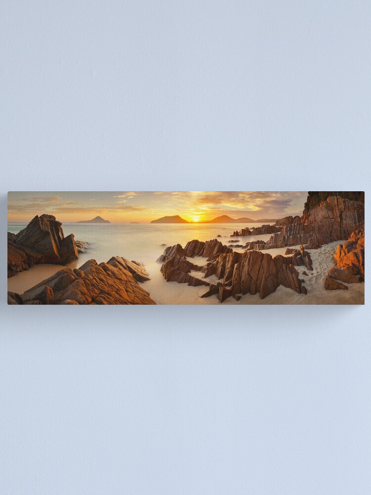 Alternate view of Shoal Bay Sunrise, New South Wales, Australia Canvas Print
