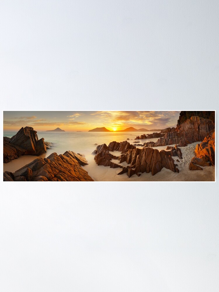Alternate view of Shoal Bay Sunrise, New South Wales, Australia Poster