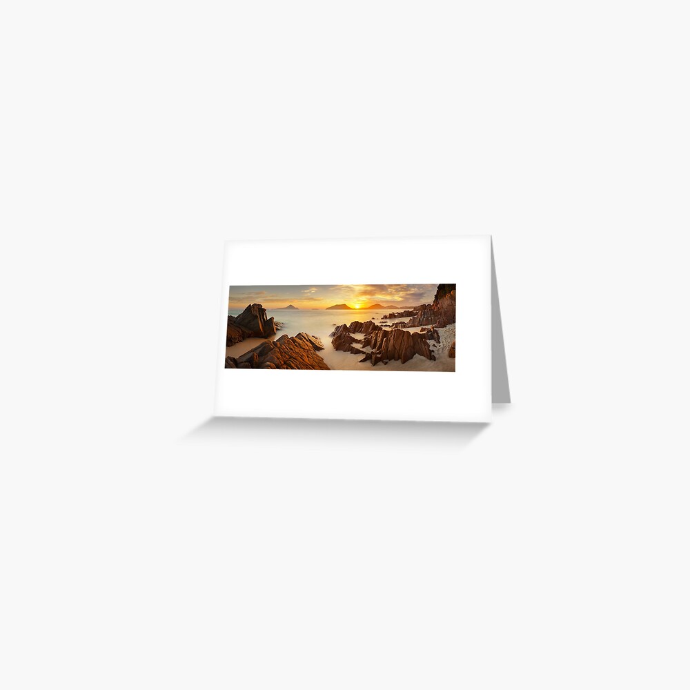 Shoal Bay Sunrise, New South Wales, Australia Greeting Card