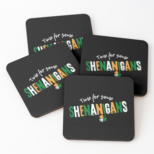 Item preview, Funny St Paddy's Day - Time for Some Shenanigans - Irish Drinking Team designed and sold by DesignByLeo.