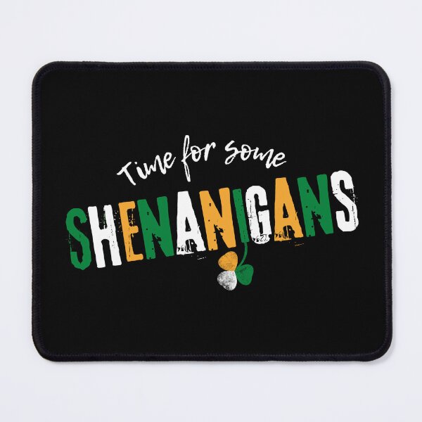Item preview, Funny St Paddy's Day - Time for Some Shenanigans - Irish Drinking Team designed and sold by DesignByLeo.