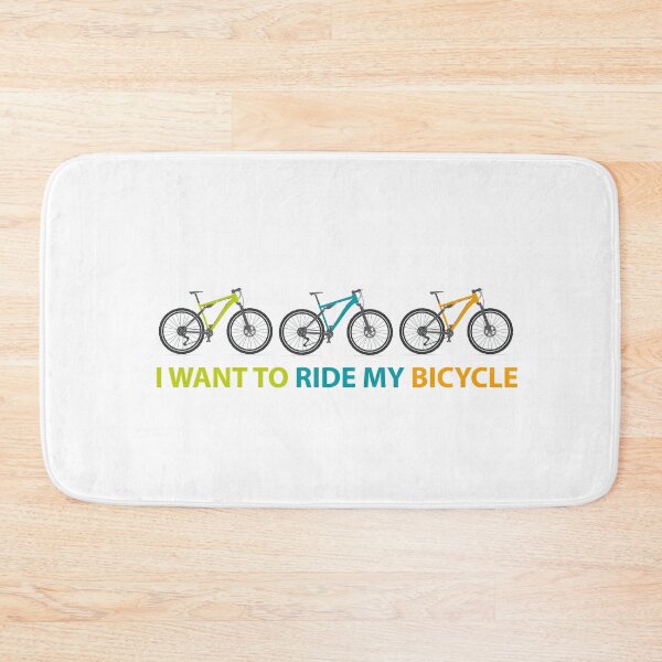 Item preview, I Want To Ride My Bicycle designed and sold by Brawni.