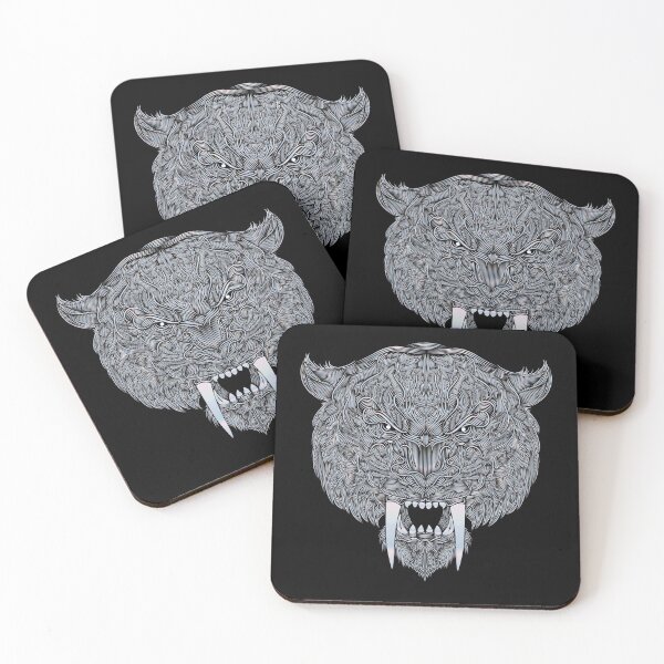 Item preview, Snow Saber Tooth Tiger   designed and sold by hockeng.