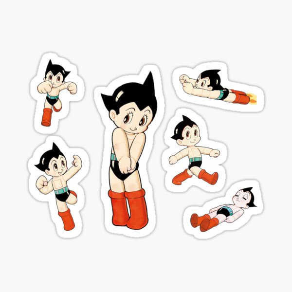 Vintage 90s Tezuka Osamu Astro Boy hologram anime