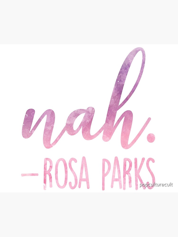 rosa parks nah poster