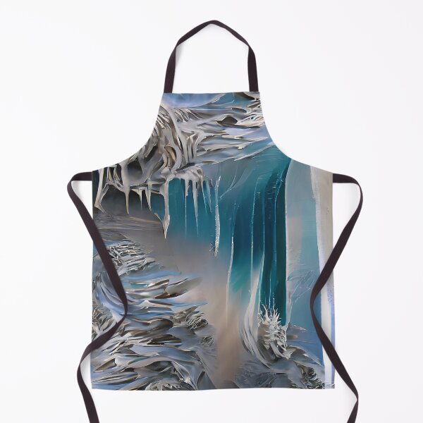 Item preview, Frozen Cliffs designed and sold by Ethereal Lab AI.