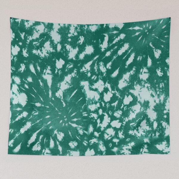 Aperçu de l'œuvre Green Galactic Tie-Dye créée et vendue par Carolina Diaz.