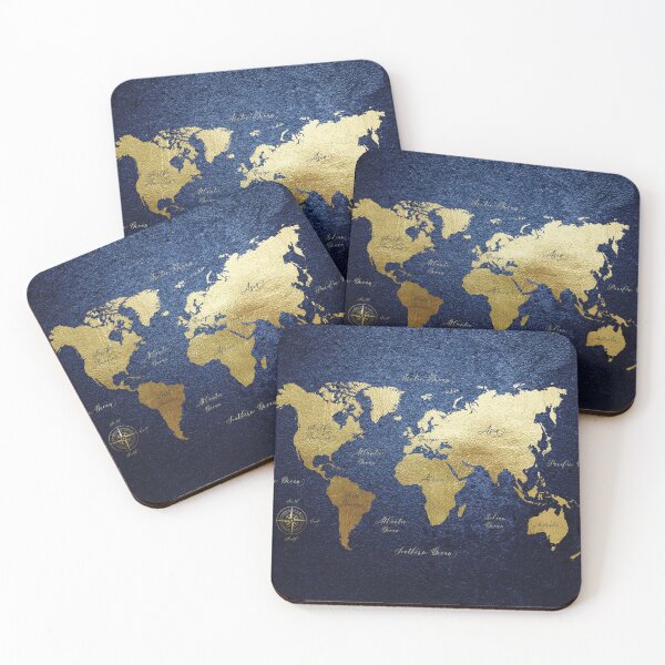 Item preview, World Map designed and sold by UrbanEpiphany.