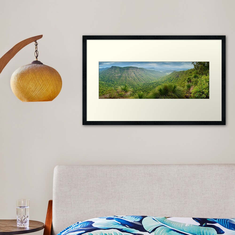 Moonlight Crag, Lamington National Park, Queensland, Australia Framed Art Print