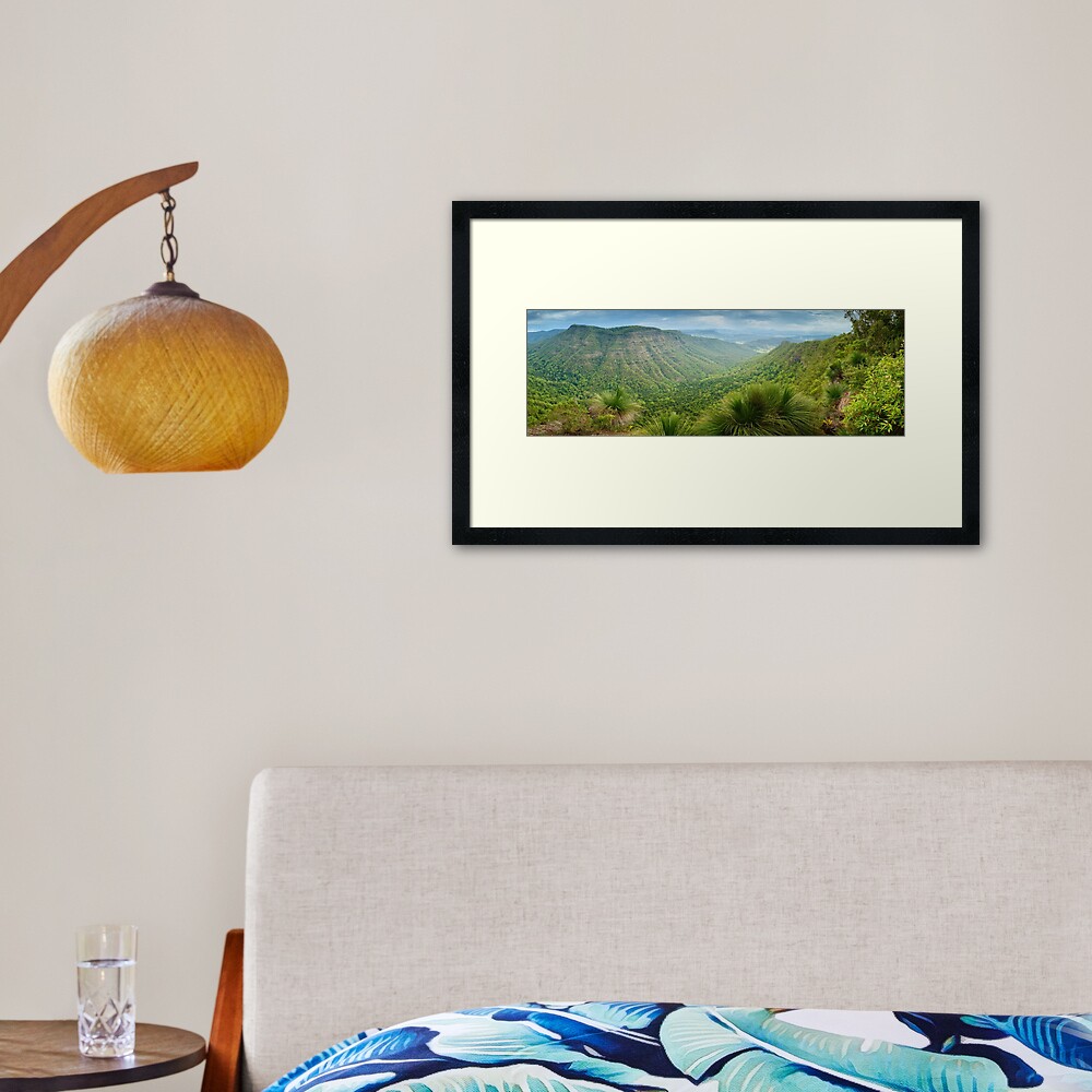 Moonlight Crag, Lamington National Park, Queensland, Australia Framed Art Print