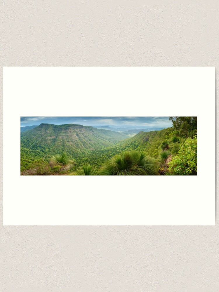 Alternate view of Moonlight Crag, Lamington National Park, Queensland, Australia Art Print
