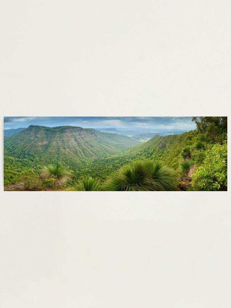 Alternate view of Moonlight Crag, Lamington National Park, Queensland, Australia Photographic Print