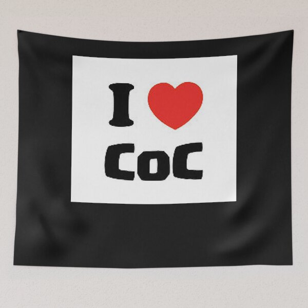 Item preview, I love CoC Art Classic T-Shirt designed and sold by ChristopherB4.