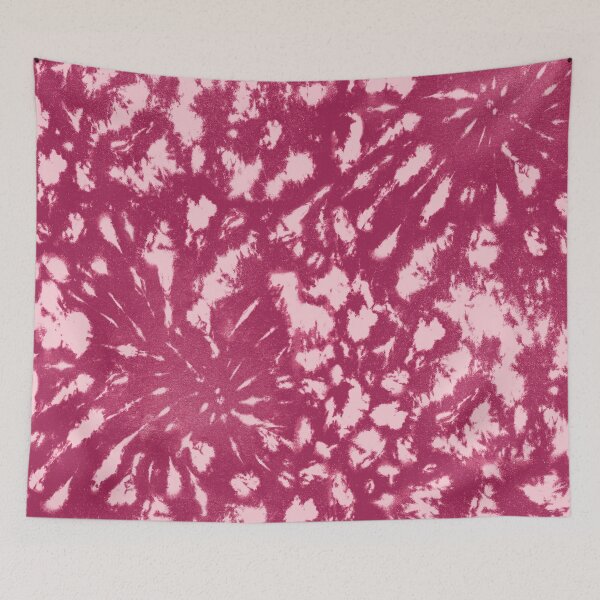 Aperçu de l'œuvre Hot Pink Galactic Tie-Dye créée et vendue par Carolina Diaz.