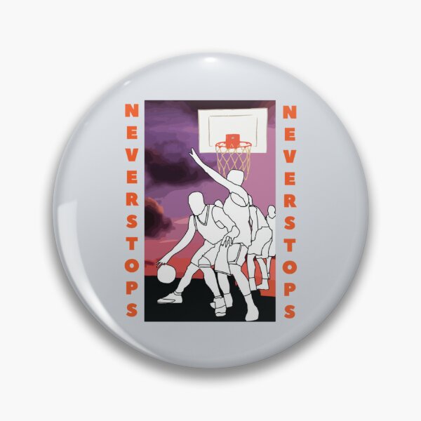 Item preview, Never Stops-basketball   designed and sold by Kaneolivershop.
