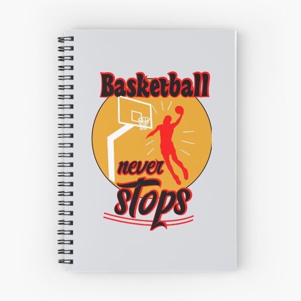Item preview, Basketball Never Stops      designed and sold by Kaneolivershop.