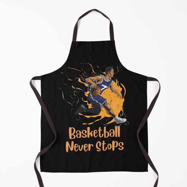Item preview, Basketball Never Stops designed and sold by Kaneolivershop.