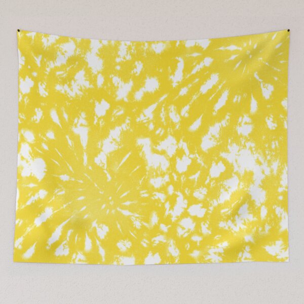 Aperçu de l'œuvre Yellow Galactic Tie-Dye créée et vendue par Carolina Diaz.