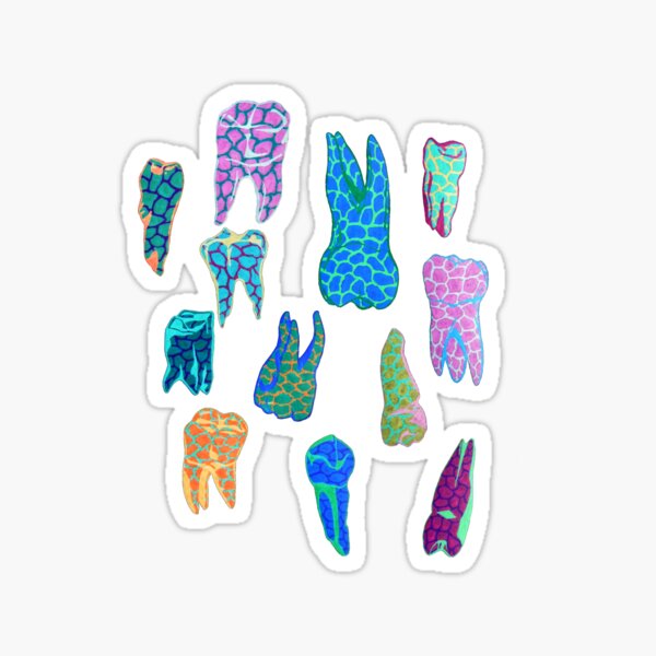 Teeth 2 Sticker